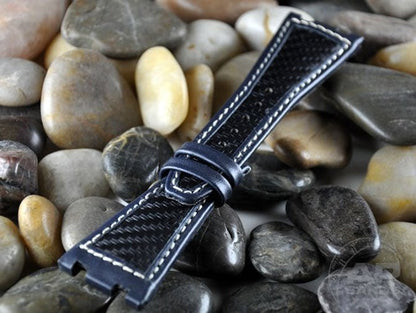 Prototipo Extreme Dark Blue Carbon Strap For Audemars Piguet Royal Oak Offshore