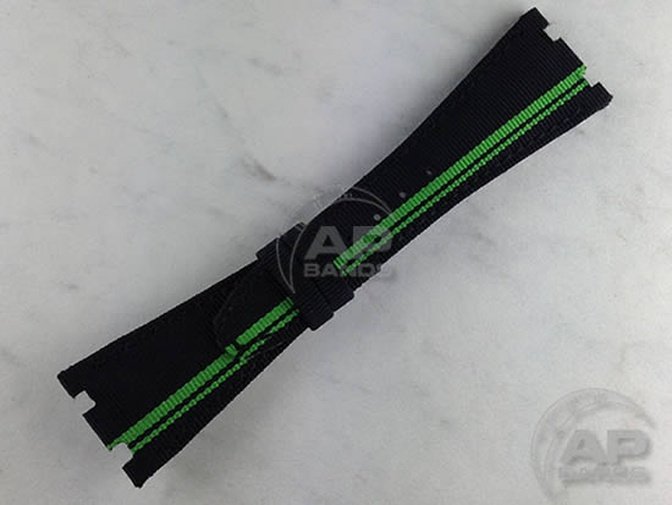 Prototipo Racing Line Tech Green Strap For Audemars Piguet Royal Oak Offshore