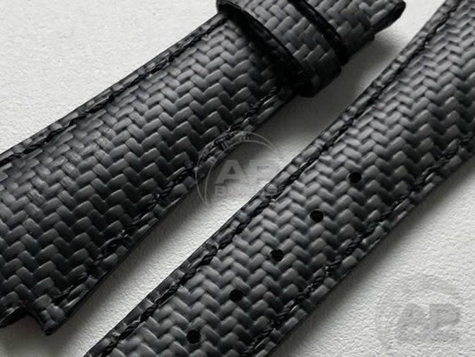 AP Bands 100% Genuine Carbon Fiber Strap For Audemars Piguet Royal Oak Offshore 42mm End Of Days 25770ST