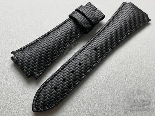 AP Bands 100% Genuine Carbon Fiber Strap For Audemars Piguet Royal Oak Offshore 42mm End Of Days 25770ST