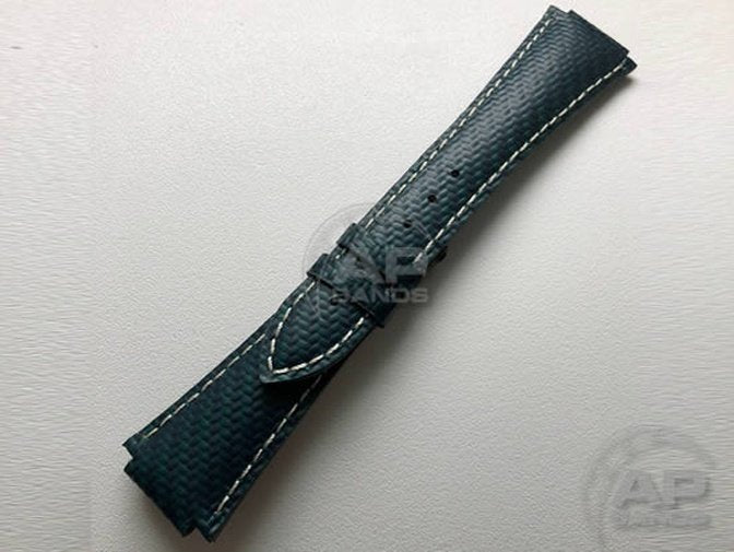 AP Bands 100% Genuine Green Carbon Fiber Strap For Audemars Piguet Royal Oak Offshore 42mm End Of Days 25770