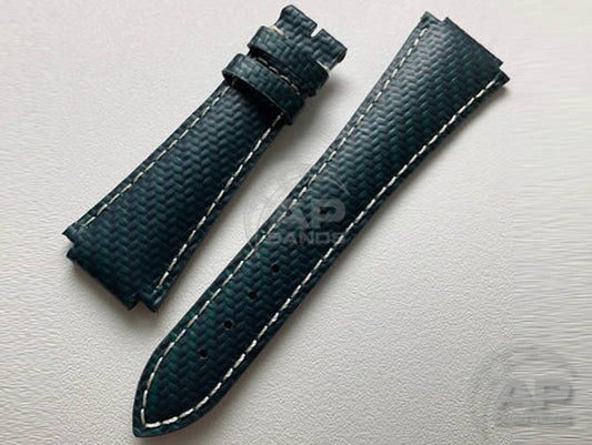 AP Bands 100% Genuine Green Carbon Fiber Strap For Audemars Piguet Royal Oak Offshore 42mm End Of Days 25770