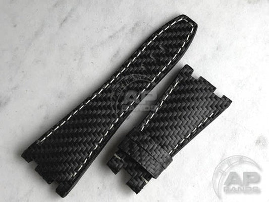 AP Bands 100% Genuine Carbon Fiber Strap For Audemars Piguet Royal Oak Offshore 42mm 26470