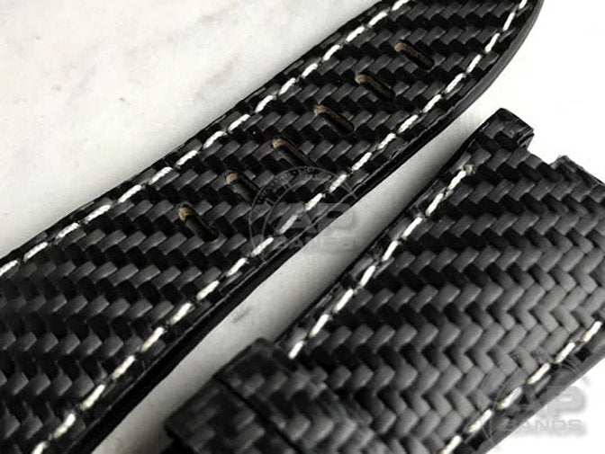 AP Bands 100% Genuine Carbon Fiber Strap For Audemars Piguet Royal Oak Offshore 42mm Diver / Chrono