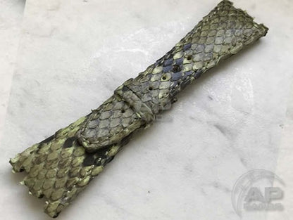 Pitone Lime Python Leather Strap For Audemars Piguet Royal Oak Offshore