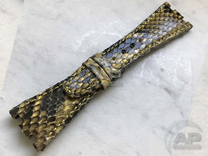 Pitone Yellow Python Leather Strap For Audemars Piguet Royal Oak Offshore