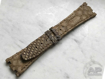 Pitone Gold Python Leather Strap For Audemars Piguet Royal Oak 15300 15400