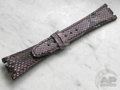 Pitone Grape Python Leather Strap For Audemars Piguet Royal Oak 15300 15400