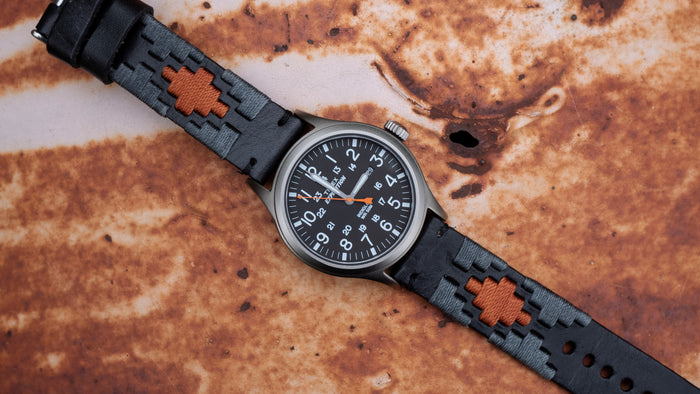 Smoke & Orange | Gaucho - Barton Watch Bands