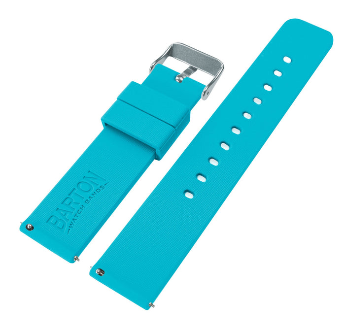 Samsung Galaxy Watch5 | Silicone | Aqua Blue - Barton Watch Bands