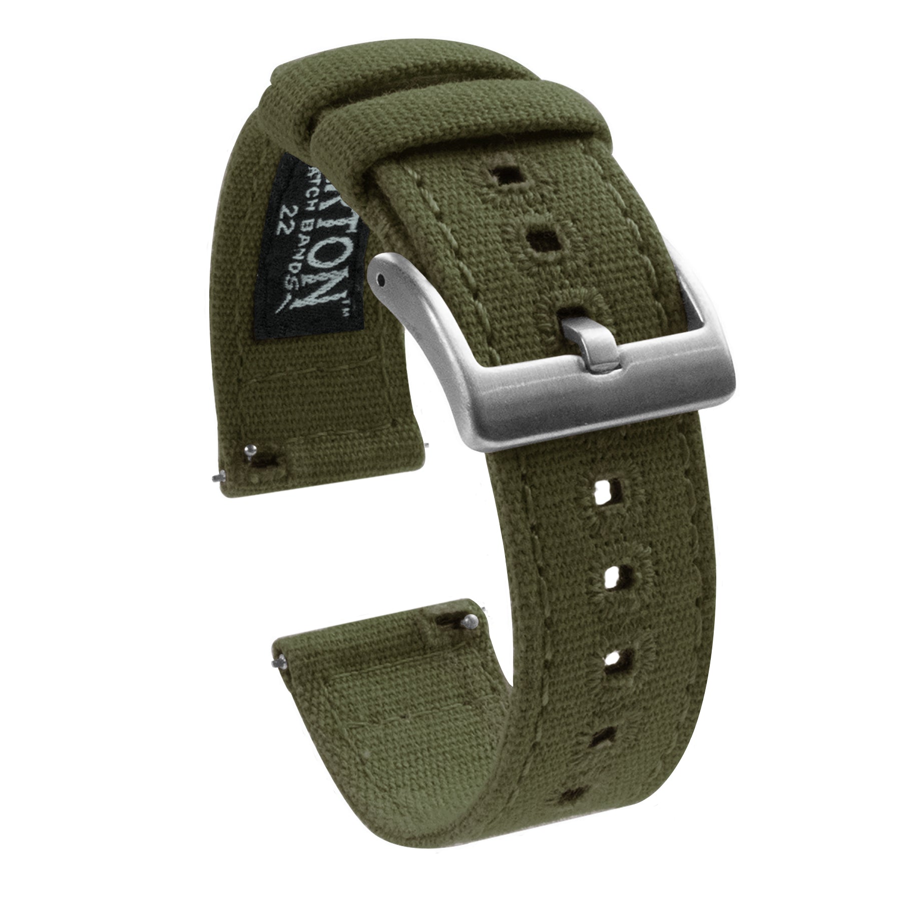 Samsung Galaxy Watch3  Navy Camouflage Canvas – Barton Watch Bands