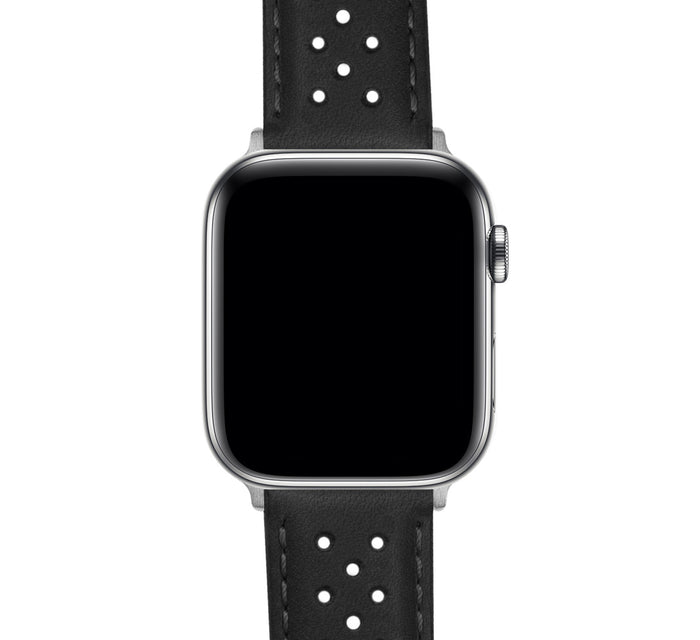 Apple Watch | Black Racing Horween Leather - Barton Watch Bands