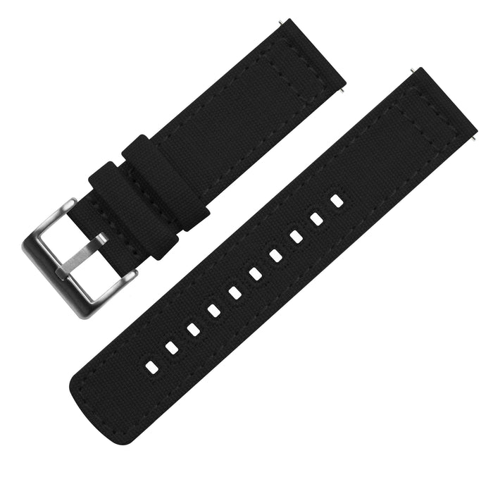 Samsung Galaxy Watch4 | Black Canvas - Barton Watch Bands