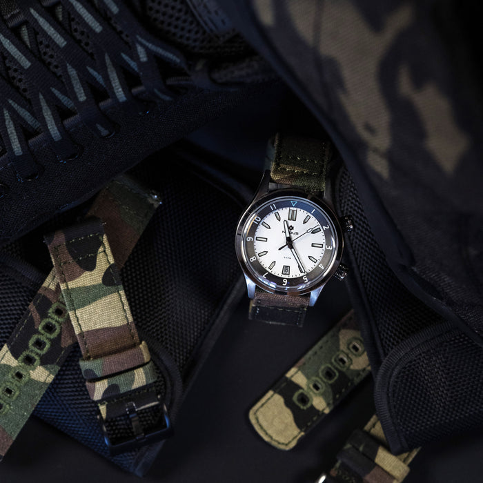 Camouflage | Crafted Canvas - Barton Watch Bands