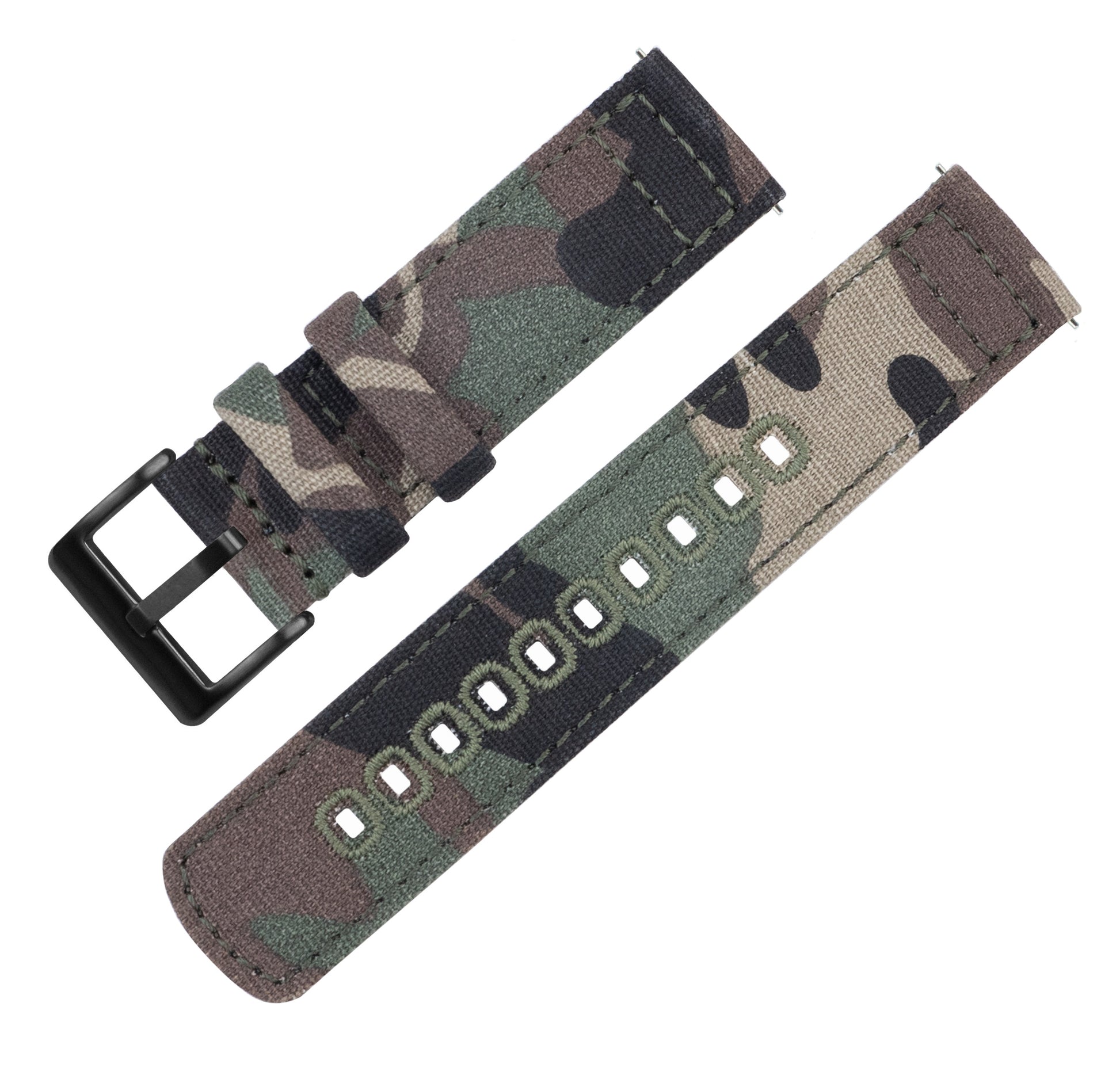 Samsung Galaxy Watch Active 2 | Camouflage Canvas - Barton Watch Bands