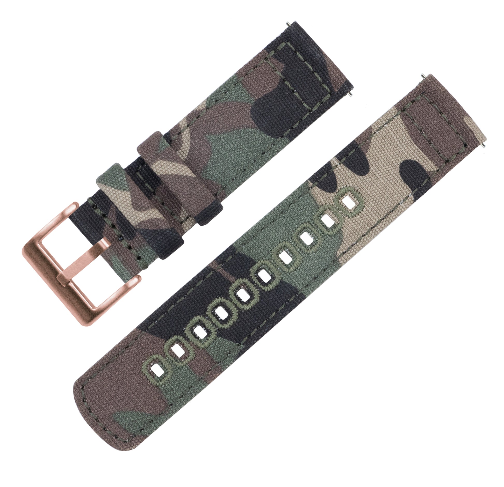 Samsung Galaxy Watch Active | Camouflage Canvas - Barton Watch Bands