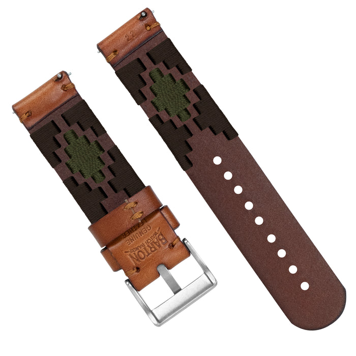 Brown & Green | Gaucho - Barton Watch Bands