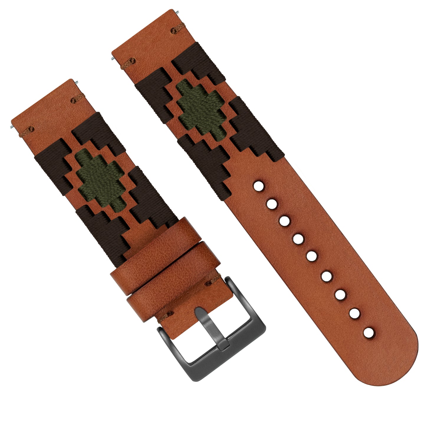 Brown & Green | Gaucho - Barton Watch Bands