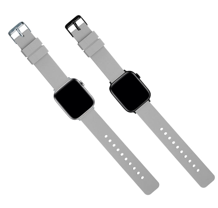 Apple Watch | Silicone | Cool Grey - Barton Watch Bands