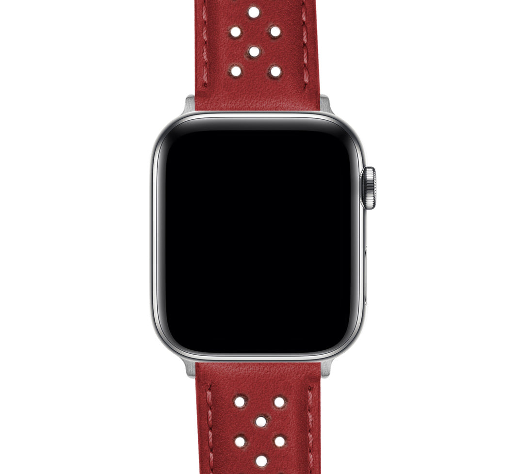 Dark red apple deals watch band