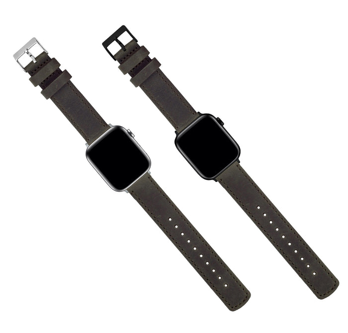 Apple Watch | Espresso Leather & Stitching - Barton Watch Bands