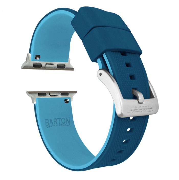 Apple Watch | Elite Silicone | Flatwater Blue - Barton Watch Bands