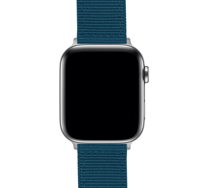 Apple Watch | Two-piece NATO® style | Steel Blue - Barton Watch Bands