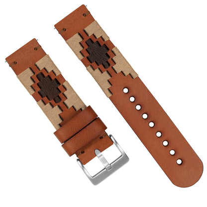 Khaki & Brown | Gaucho - Barton Watch Bands