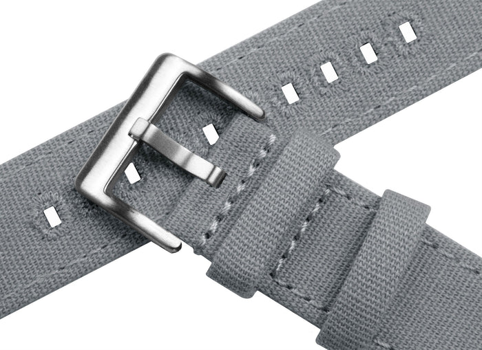 Samsung Galaxy Watch | Cool Grey Canvas - Barton Watch Bands