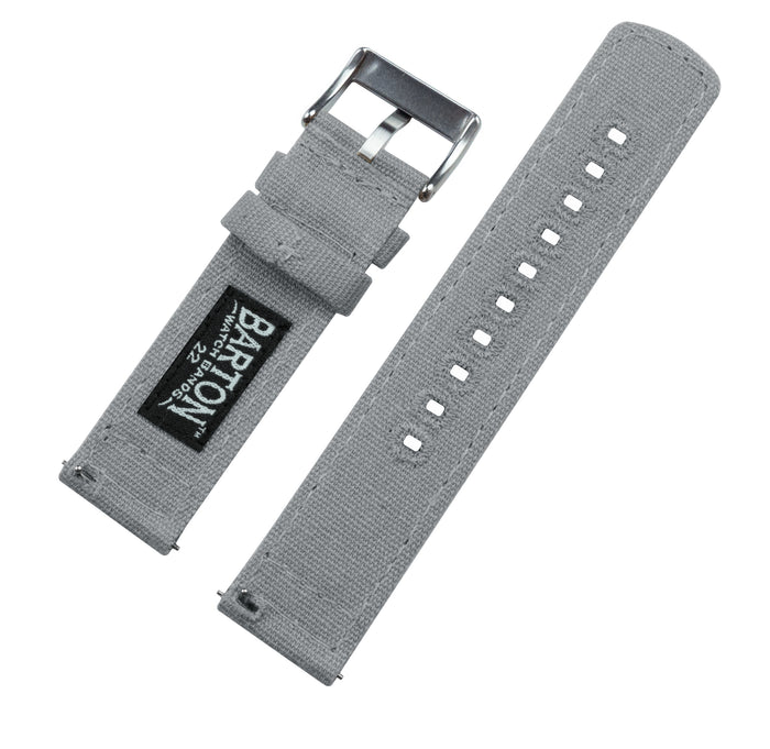 Samsung Galaxy Watch4 | Cool Grey Canvas - Barton Watch Bands