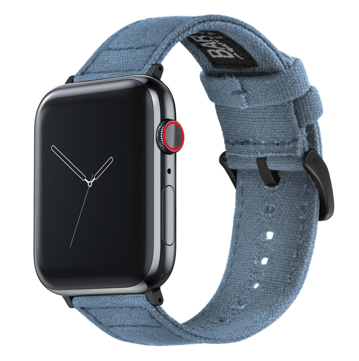 Apple Watch | Nantucket Blue Canvas - Barton Watch Bands