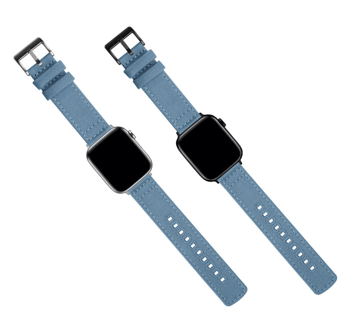 Apple Watch | Nantucket Blue Canvas - Barton Watch Bands