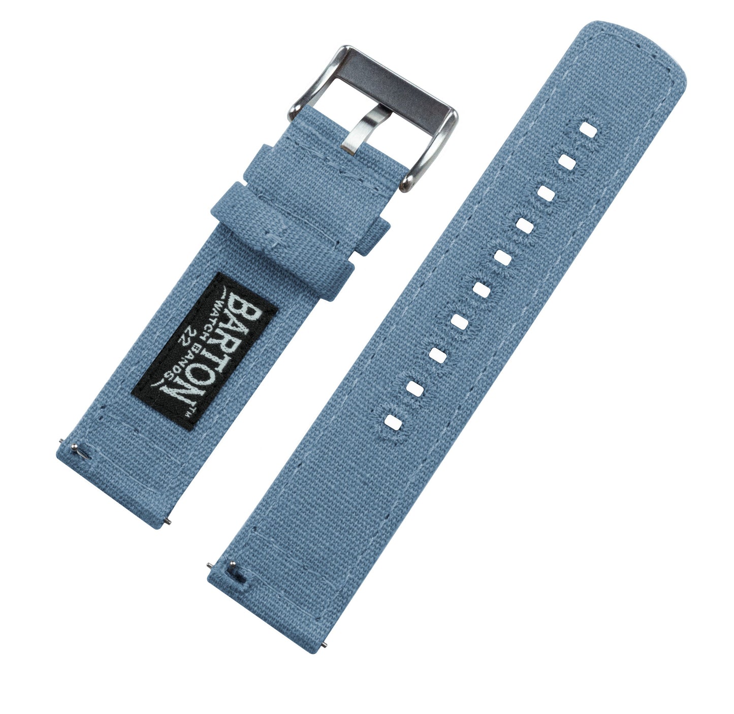 Samsung Galaxy Watch5 | Nantucket Blue Canvas - Barton Watch Bands