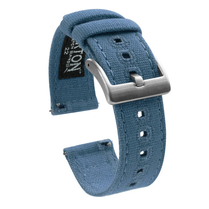 Samsung Galaxy Watch5 | Nantucket Blue Canvas - Barton Watch Bands