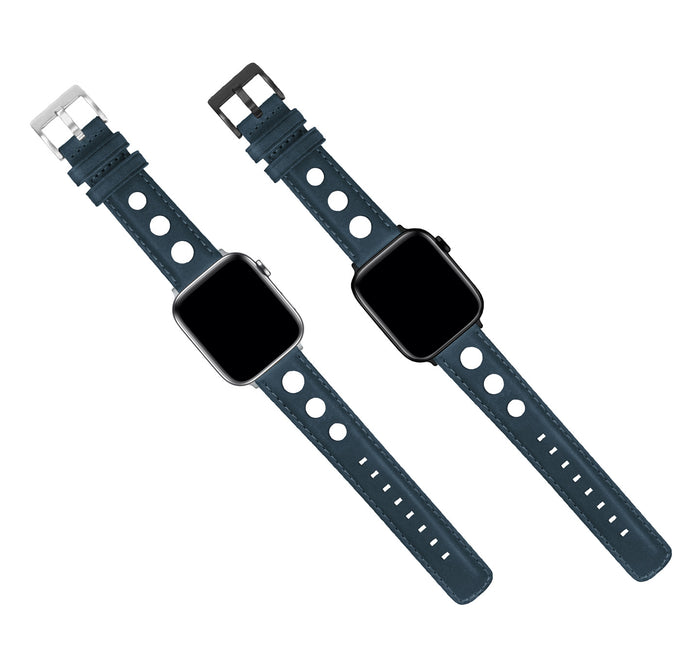 Apple Watch | Navy Blue Rally Horween Leather - Barton Watch Bands