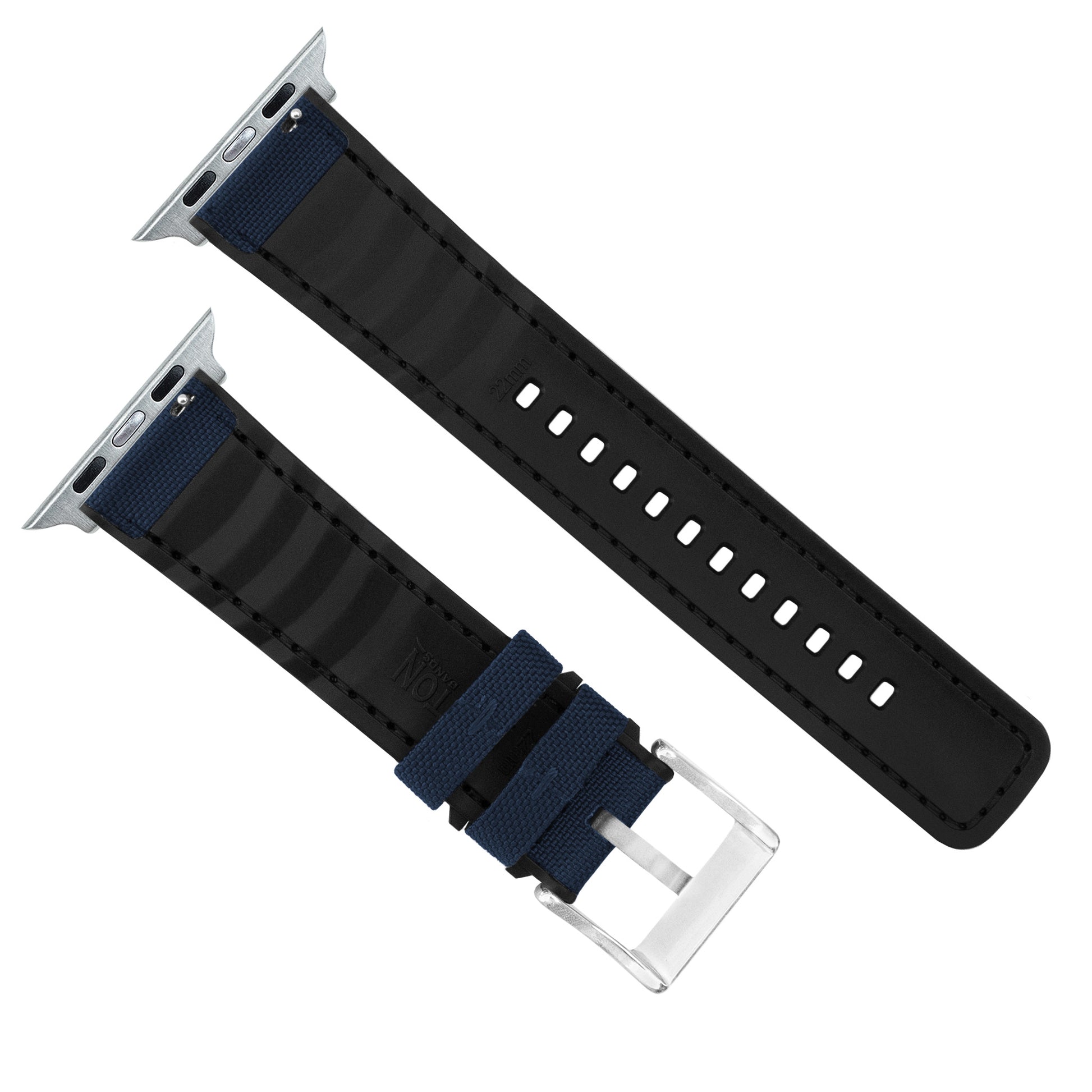 21mm Silicone Rubber Strap Watch Band Pin Buckle Waterproof BLack Watchband  For LOUIS VUITTON - AliExpress