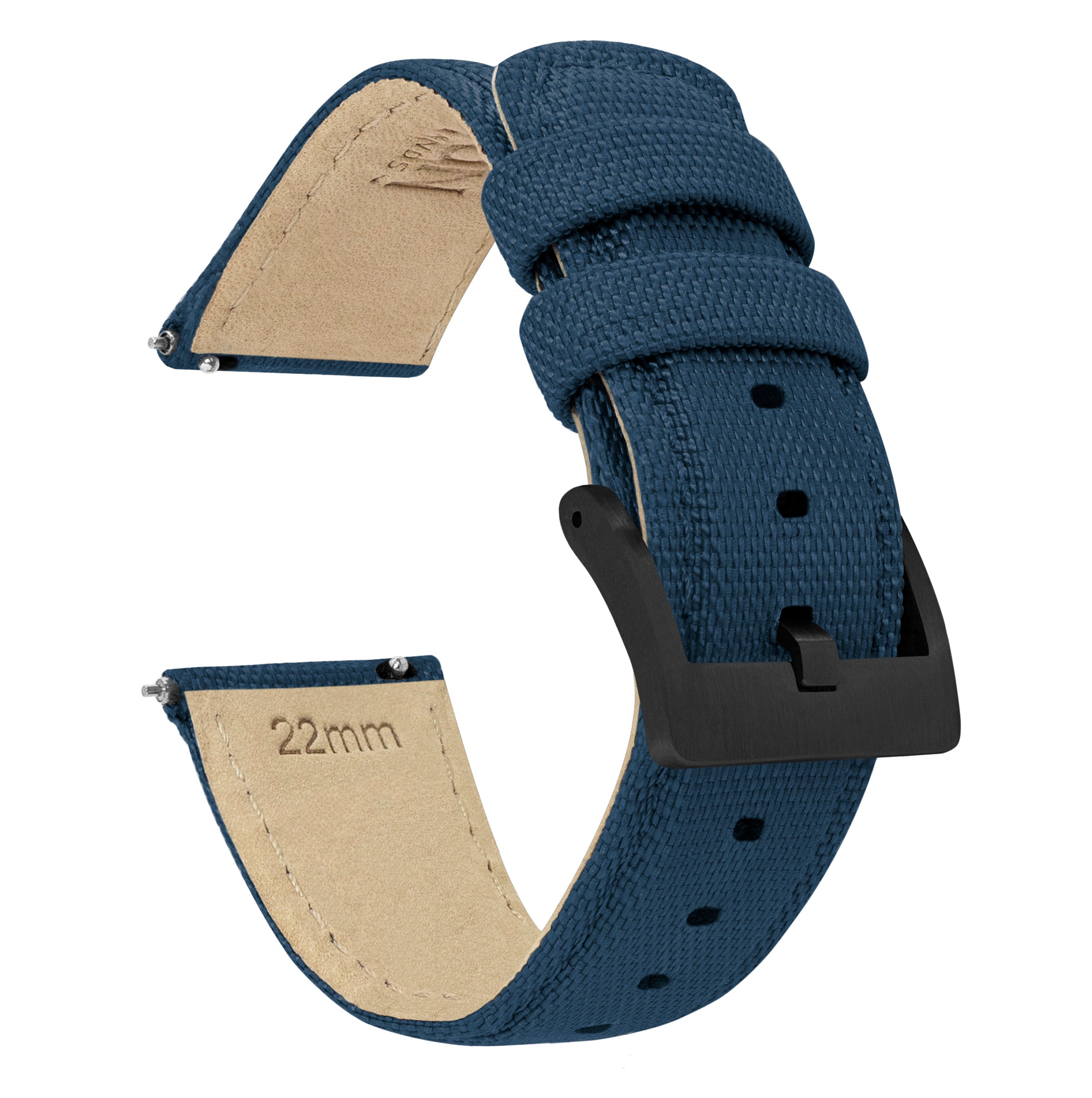 Blue sailcloth deals watch strap