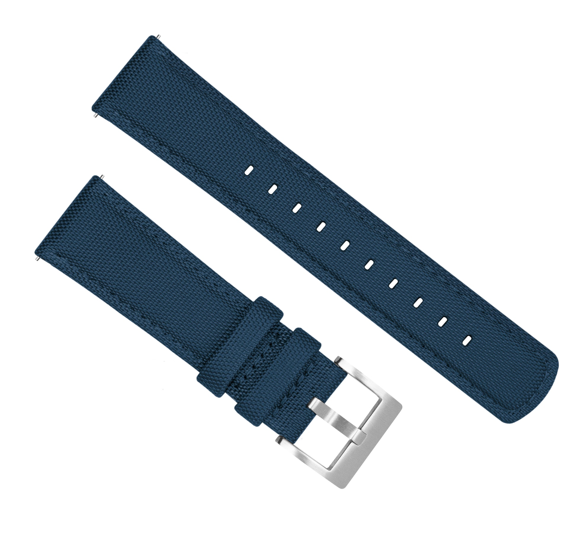 Samsung Galaxy Watch Active 2 | Sailcloth Quick Release | Navy Blue - Barton Watch Bands