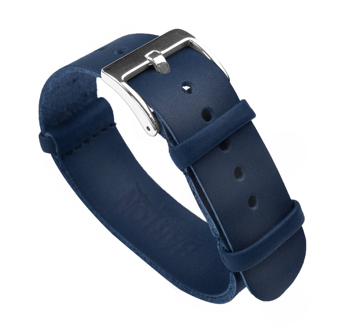 Navy Blue | Leather NATO¨ style - Barton Watch Bands