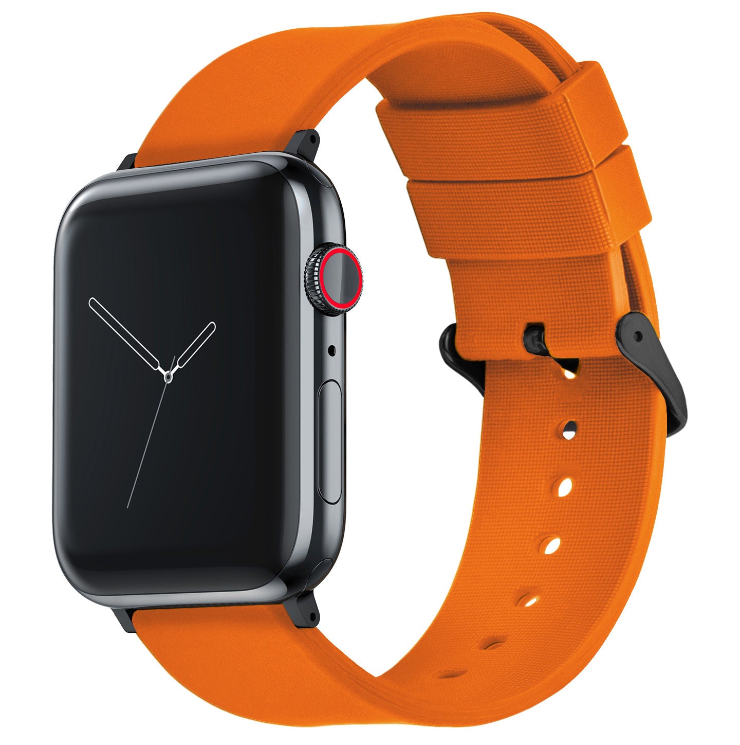 Apple Silicone Pumpkin Orange Watch Band