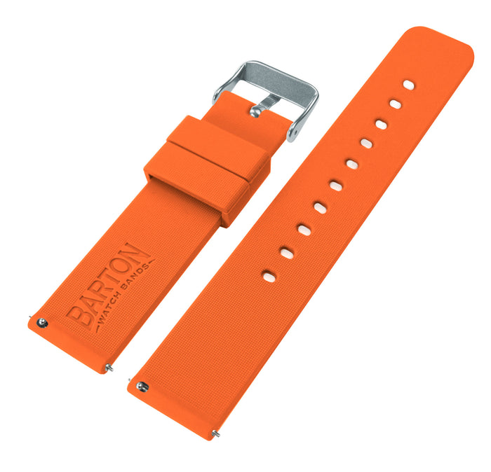 Samsung Galaxy Watch3 | Silicone | Pumpkin Orange - Barton Watch Bands