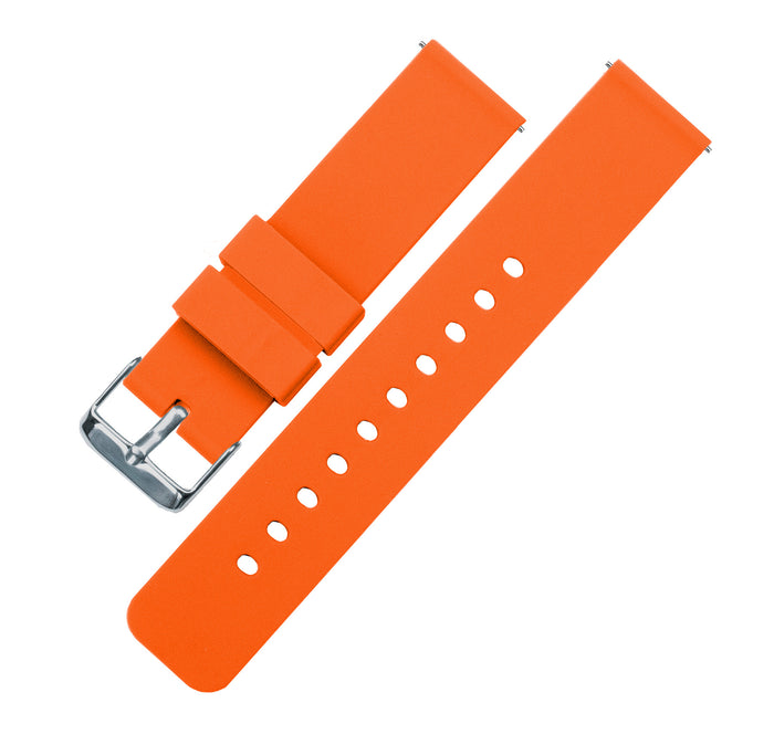 Samsung Galaxy Watch3 | Silicone | Pumpkin Orange - Barton Watch Bands