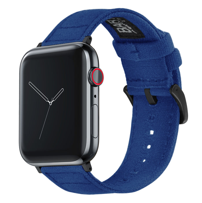 Apple Watch | Royal Blue Canvas - Barton Watch Bands