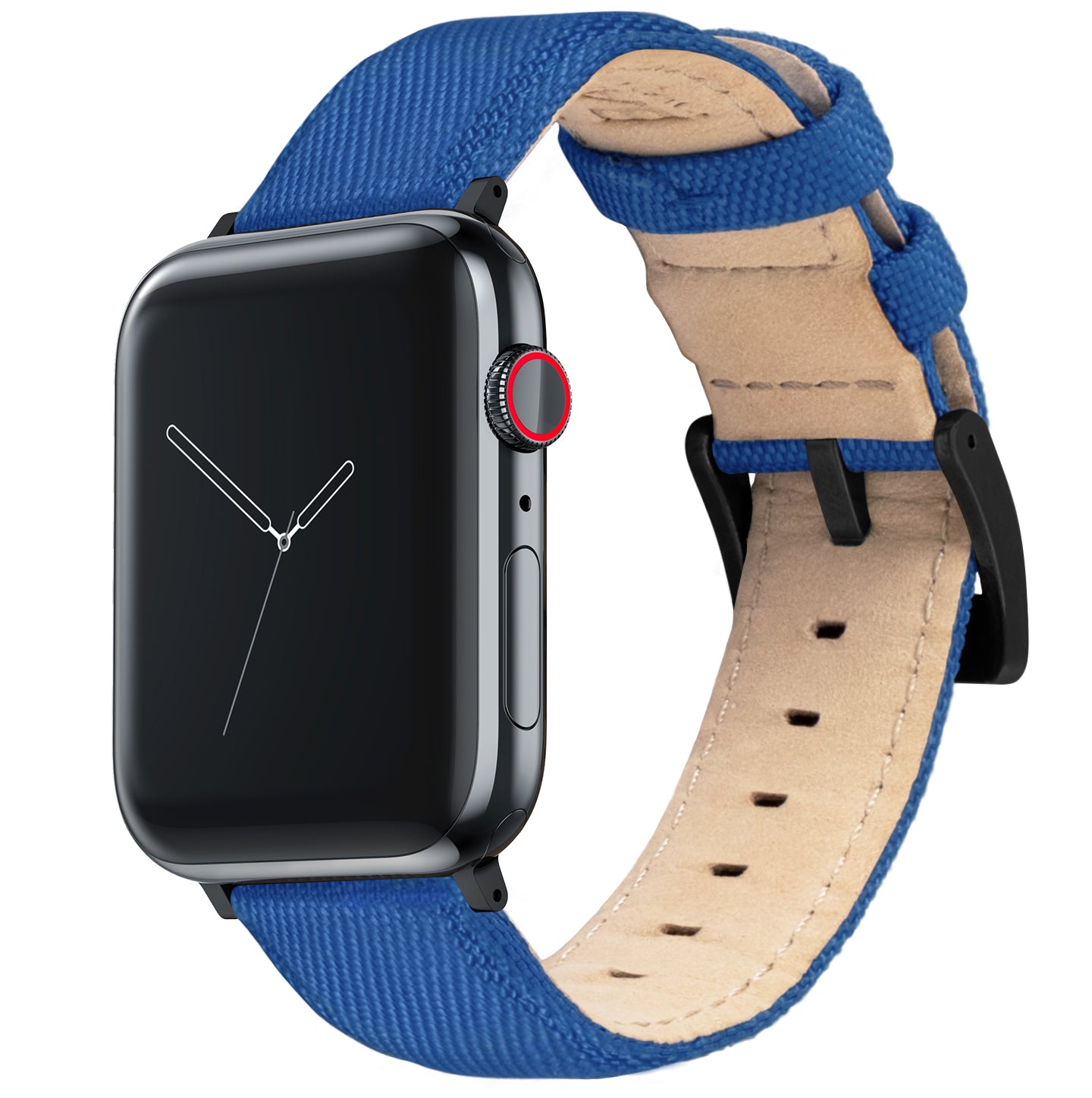 Apple Watch Royal Blue Sailcloth Watch Band Barton Watch Bands