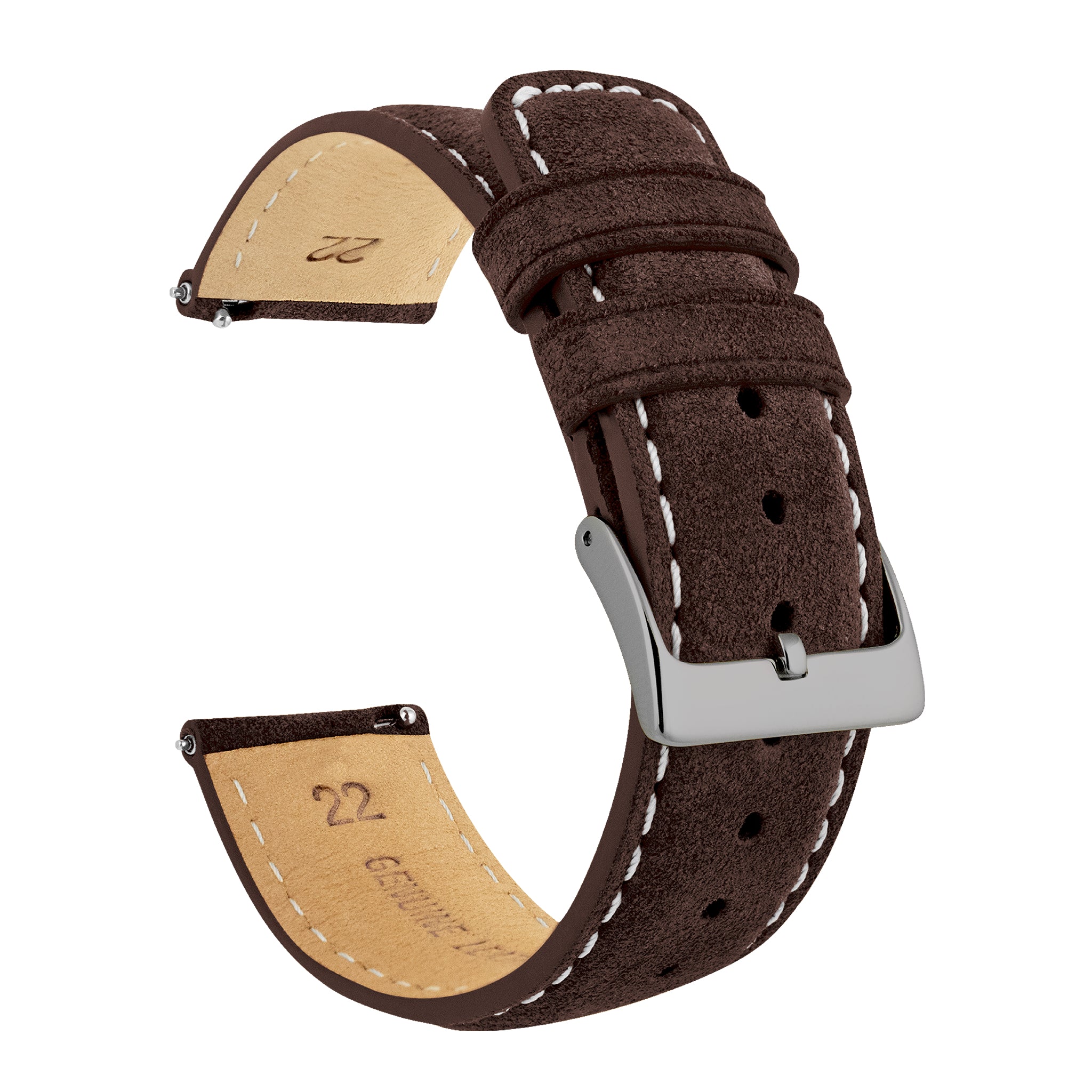 Italian Suede Watch Strap Collection Barton Watch Bands