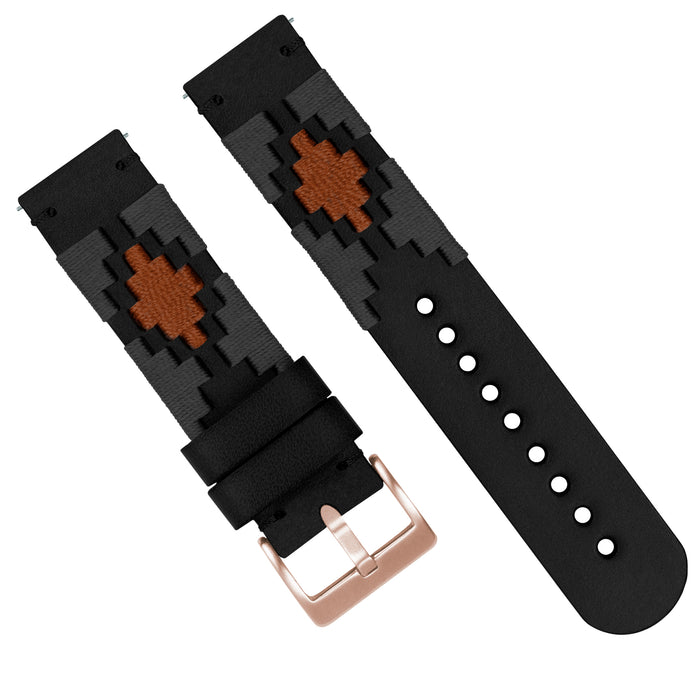 Smoke & Orange | Gaucho - Barton Watch Bands