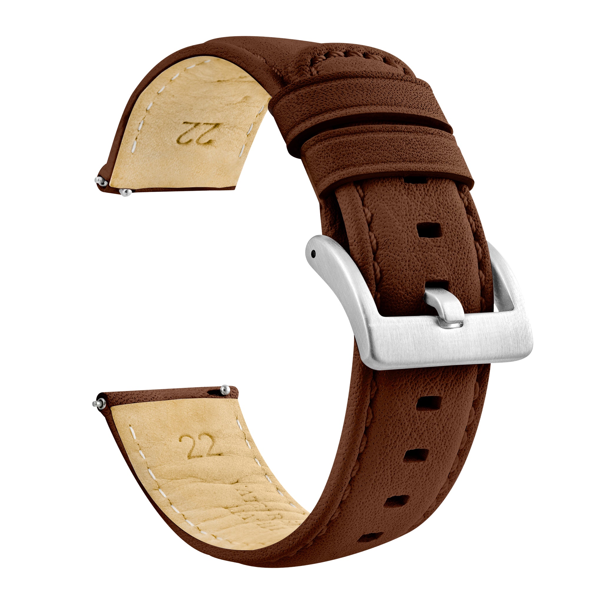 Fossil leather clearance apple watch band