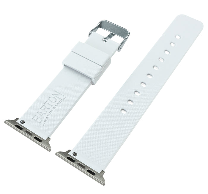 Apple Watch | Silicone | White - Barton Watch Bands