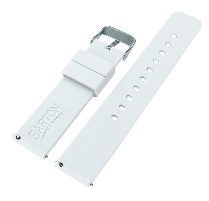 Samsung Galaxy Watch5 | Silicone | White - Barton Watch Bands