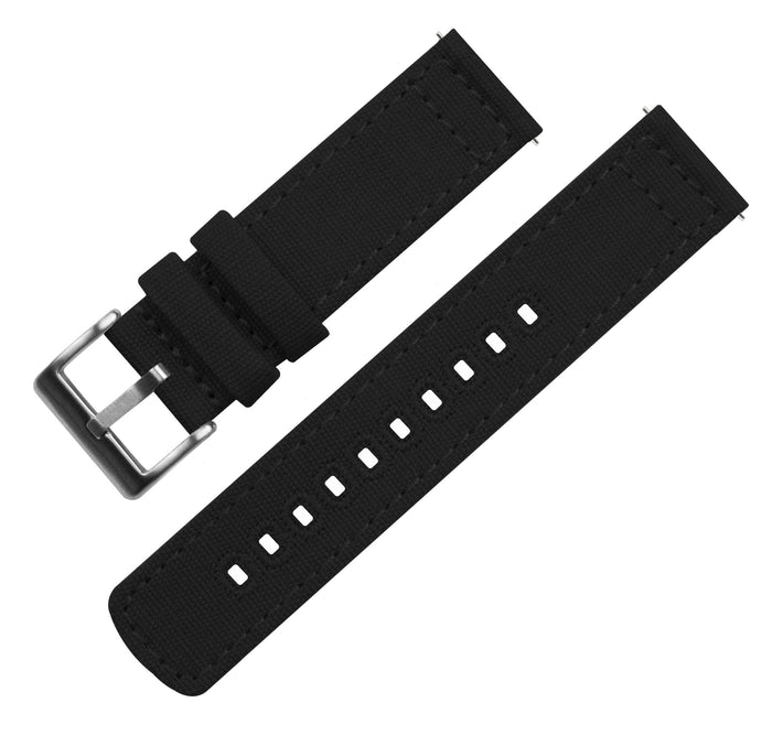 Amazfit Bip | Black Canvas - Barton Watch Bands